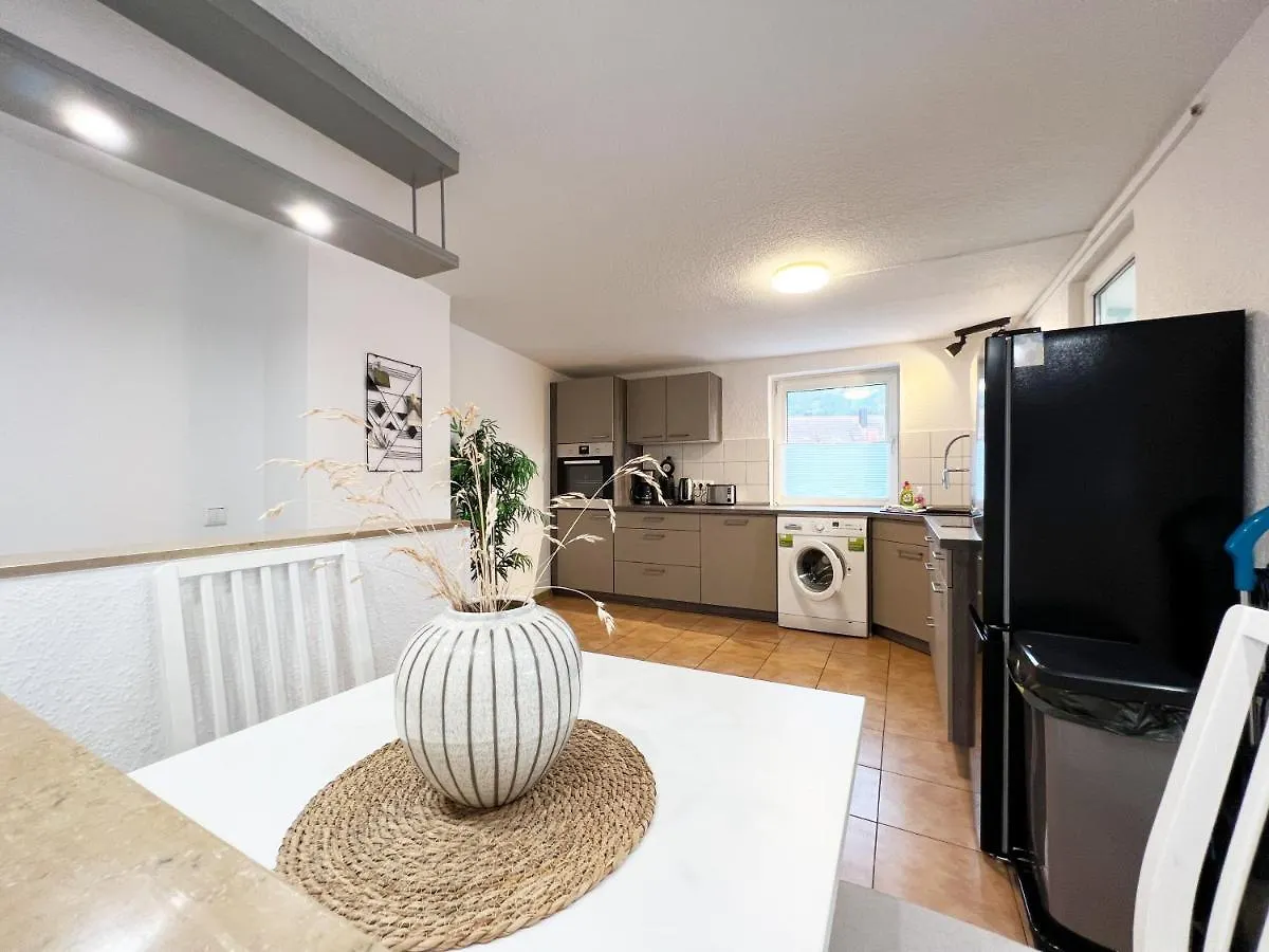 Апартаменты Modern Ruhig 6 Gaeste 110M2 Wlan Momlingen Германия